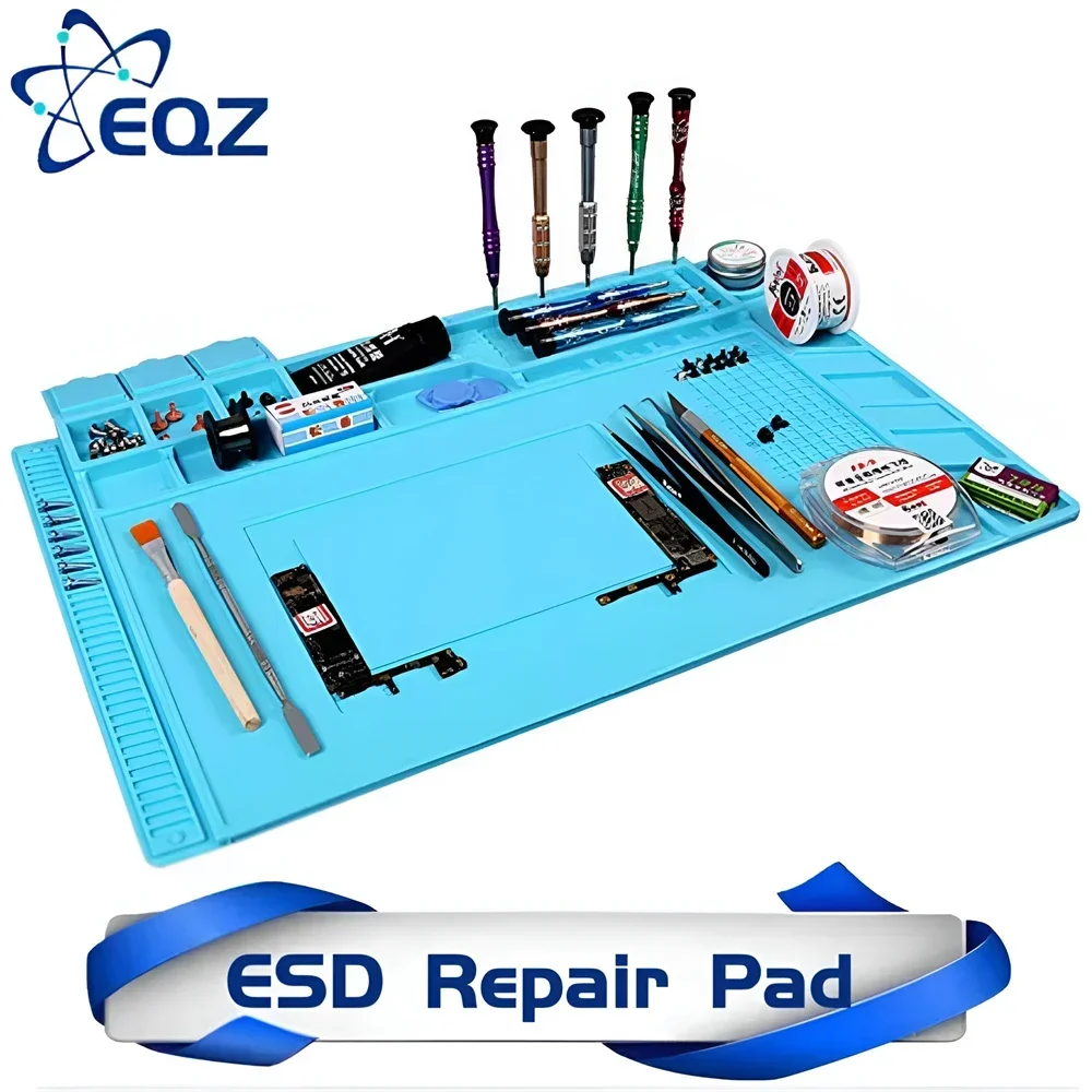 Electronics Repair Desk - Magnetic Mat Silicone Repair Mat Circuit