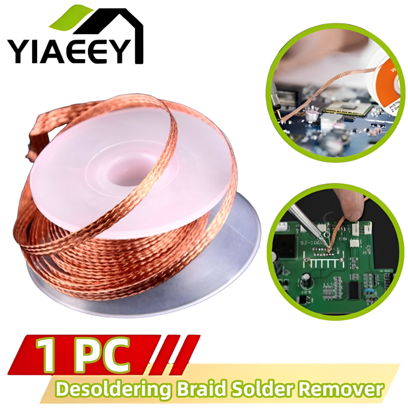 Desoldering Braid Tape Copper  – обзор и цена Solder Wick Braid