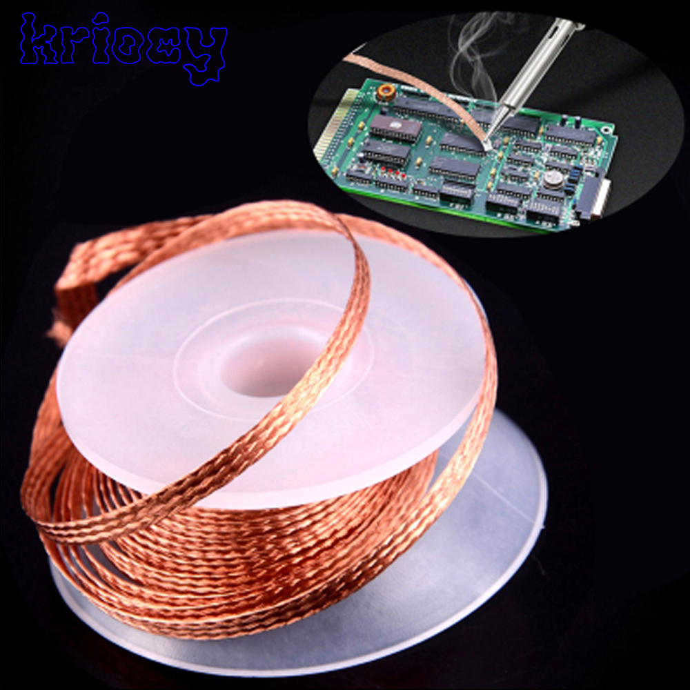 Desoldering Braid Tape Copper  – обзор и цена Solder Wick Braid