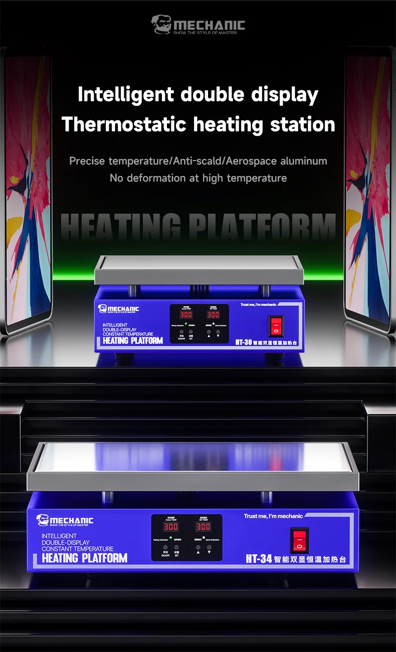 MECHANIC HT-30 HT-34 Heating W – обзор и цена Electronics Repair Desk