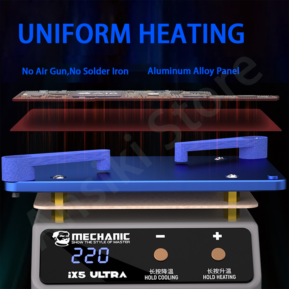 MECHANIC ix5 Ultra Heating Pla – обзор и цена Electronics Repair Desk
