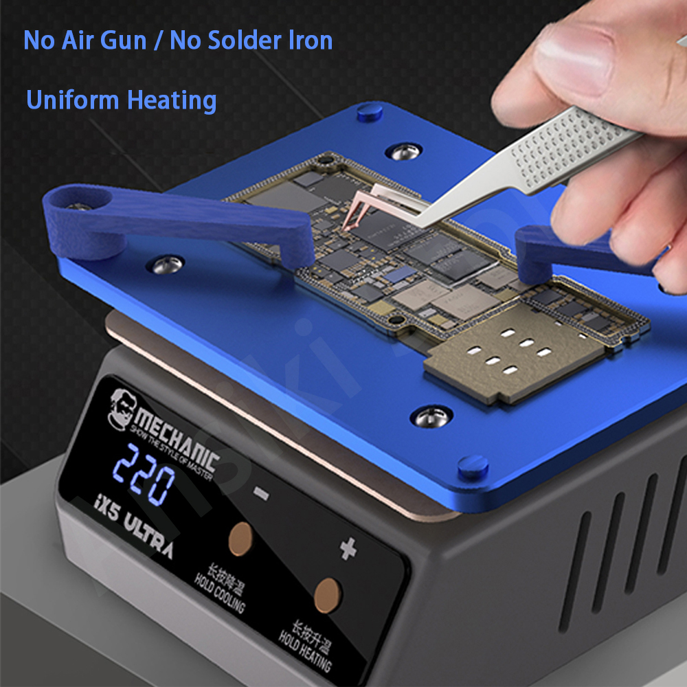MECHANIC ix5 Ultra Heating Pla – обзор и цена Electronics Repair Desk