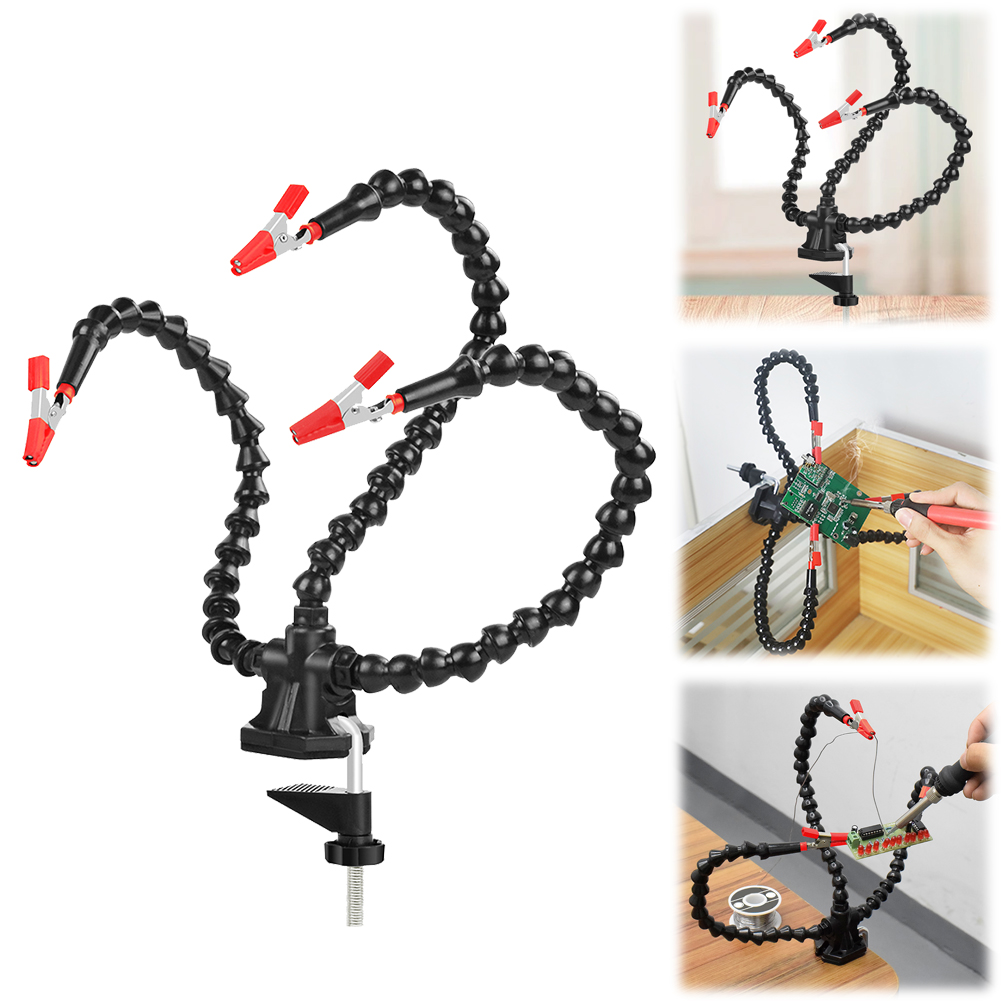 Desk Clamp Soldering Helping H – обзор и цена Electronics Repair Desk