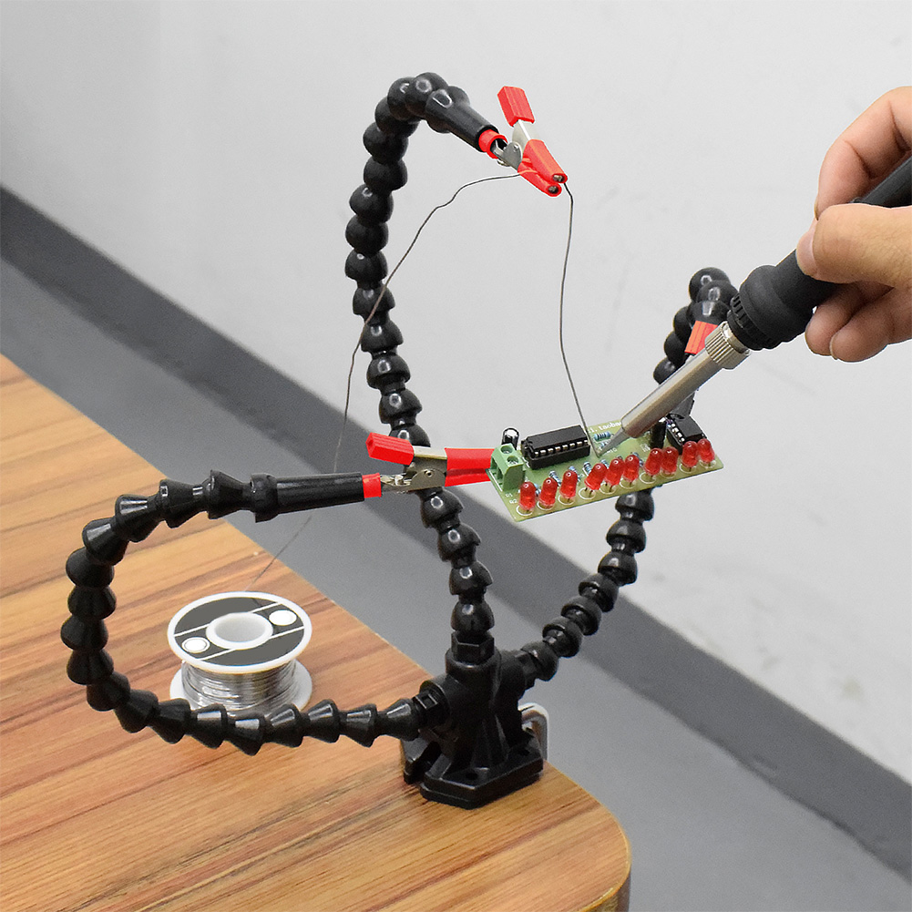 Desk Clamp Soldering Helping H – обзор и цена Electronics Repair Desk